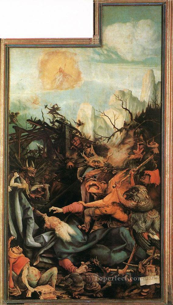 聖アントニウスの誘惑 ルネサンス マティアス・グリューネヴァルト油絵